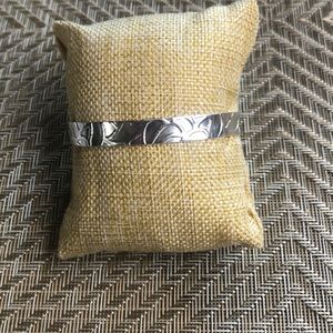 Sterling silver cuff